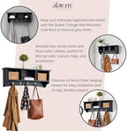 Alaterre Shaker Cottage Wall-Mounted Coat Rack - Image 4
