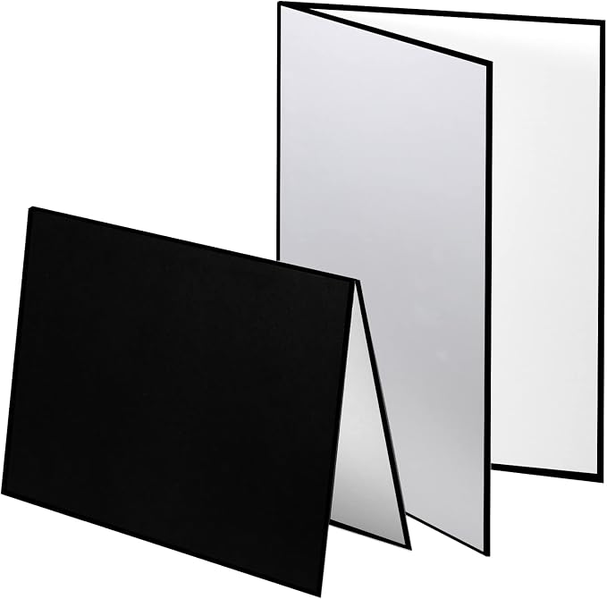 Meking 3 in 1 Photography Reflector Cardboard, 12 x 8 inch Folding Light by SITTO