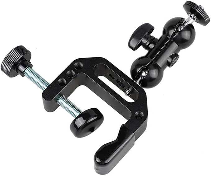 CAMVATE Camera Clamp Mount for DSLR Camera Led Video Light and Binoculars - Image 6