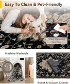 RELEANY Washable Area Rug - Image 3