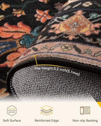 RELEANY Washable Area Rug, Runner 2'6"x8' - Image 4