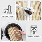 Kitinjoy Indoor Outdoor Door Mat, 47x20 Non-Slip Dirt Trapper Doormats - Image 5