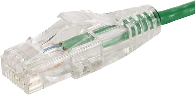Monoprice Cat6 5ft Green Component Level Patch Cable UTP 28AWG 550MHz Pure Bare - Image 3