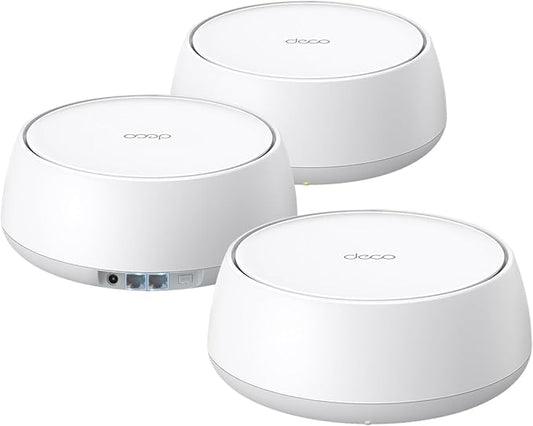 TP-Link Deco 7 BE25 Dual-Band BE5000 WiFi 7 Mesh Wi-Fi System | 4-Stream 5 Gbps by TP-Link