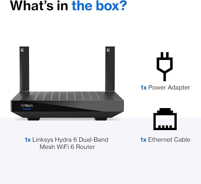 Linksys AX2200 | Dual-Band Mesh WiFi 6 Router | 2.2 Speeds | Connect 15+ - Image 5