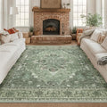 RELEANY Washable Area Rug, Square 8'x8' by RELEANY