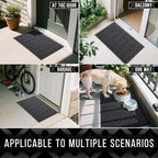 Yimobra Extra Large Door Mat 60x36, All-Season Outdoor Doormat - Image 6