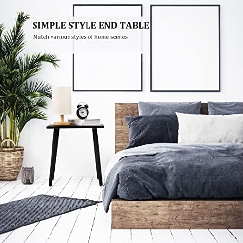 FORAOFUR Side Table, Modern Accent End Table - Image 6
