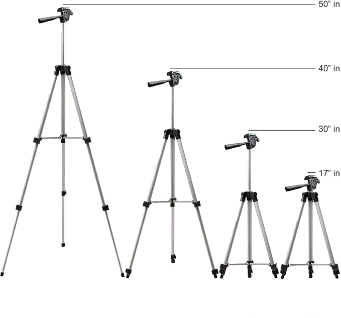 Lightweight 50 Inch Camera Tripod - Image 5