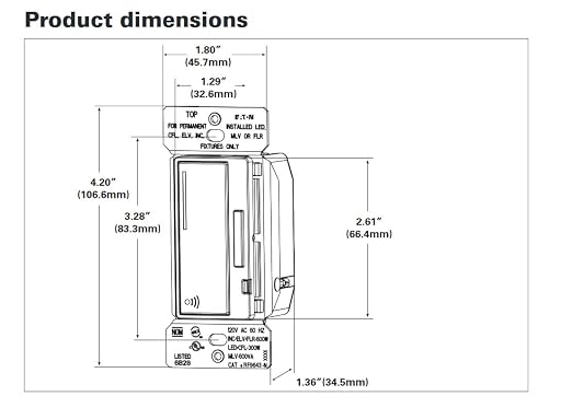 EATON RF9640-NDW Z-Wave Plus Universal Dimmer, Single Pole - Image 7