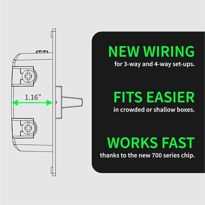 Zooz 800 Series Z-Wave Long Range Toggle Dimmer ZEN74 - Image 4