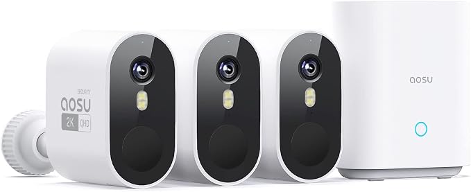 aosu 2K Add-on Camera, Requires WirelessCam/SolarCam aosuBase - Image 8