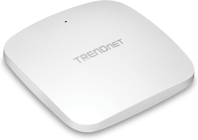 TRENDnet AX5400 Dual Band WiFi 6 PoE+ Access Point, TEW-925DAP, 1 x 2.5GBASE-T by TRENDnet