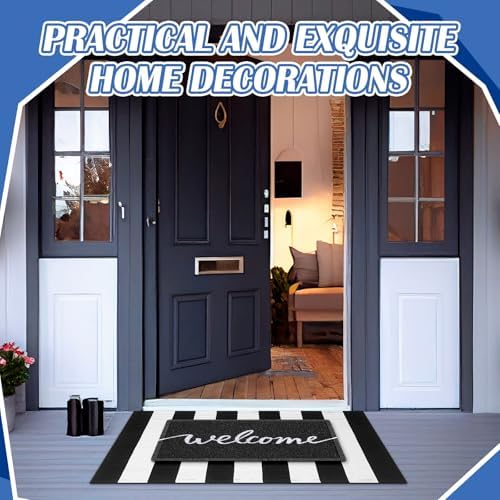 Geelin 2 Pcs Layered Welcome Doormat - Image 7