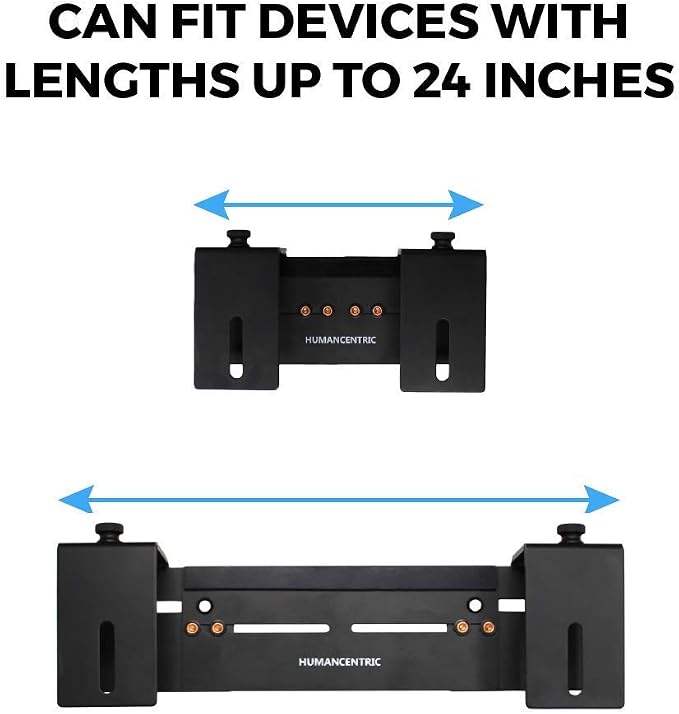 HumanCentric Adjustable Device Wall Mount, Cable Box and Modem Bracket - Image 6