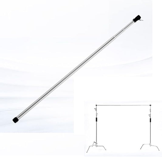 Pro 10 ft Aluminum Alloy Telescopic Crossbar, 3 Section Background Support by Meking