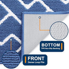 OLANLY Front Door Mat 40x32, Low-Profile Easy Clean Doormat - Image 4
