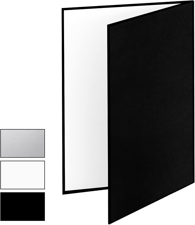 Meking 3 in 1 Photography Reflector Cardboard, Product and Food Photo Shooting by SITTO