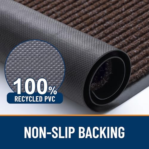 OLANLY Front Door Mat 47x34, Waterproof Heavy-Duty Indoor Outdoor Doormat - Image 3