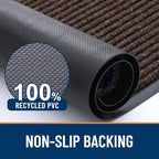 OLANLY Front Door Mat 47x34, Waterproof Heavy-Duty Indoor Outdoor Doormat - Image 3