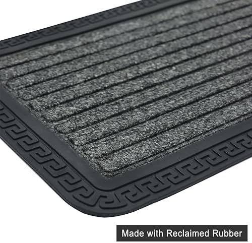Stair Treads — 6 Pack 10x30 inch Polypropylene Rubber Stair Mats - Image 5