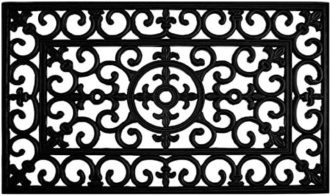 Calloway Mills 900091830 Fleur De Lis Rubber Doormat by Callowaymills
