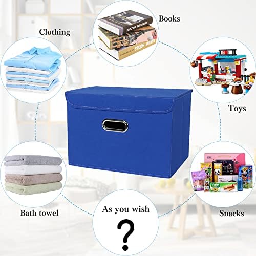 STOREONE Fabric Storage Cube Bins Foldable Organizer Container Collapsible - Image 3