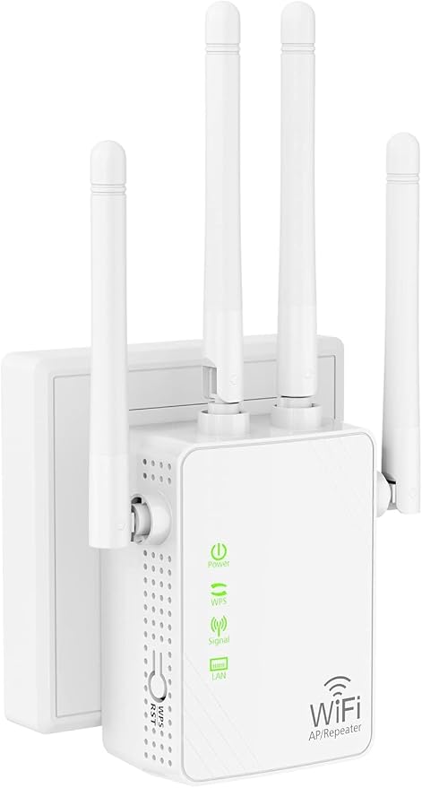 WiFi Extender Signal Booster Up to 10000sq.ft and 55 Devices, WiFi Range by Jancane