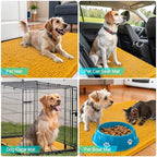 OLANLY Dog Door Mat for Muddy Paws 36x24, Super Absorbent Chenille Mud Mat - Image 7