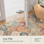 Lahome Moroccan Kitchen Rugs Non Slip Washable, 2x4 Rugs - Image 6