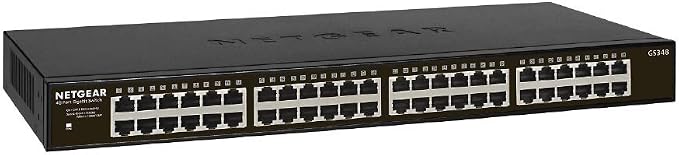 NETGEAR 48-Port Gigabit Ethernet Unmanaged Essentials Switch by NETGEAR