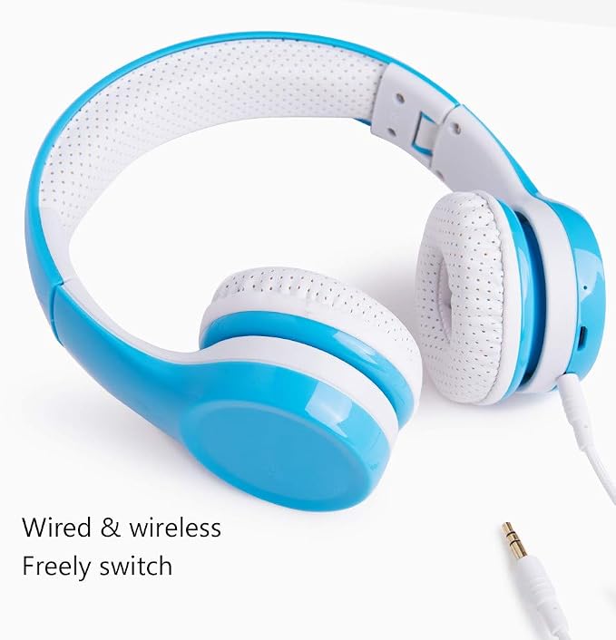 Kids Wireless Headphones, 93dB Volume Limited, Foldable - Image 7