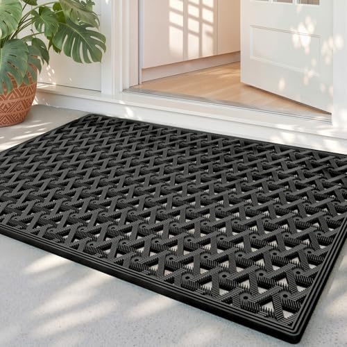 Front Door Mat Outside Entrance by OAKEEP