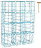 C&AHOME Wire Cube Storage, 12 by CAHOME