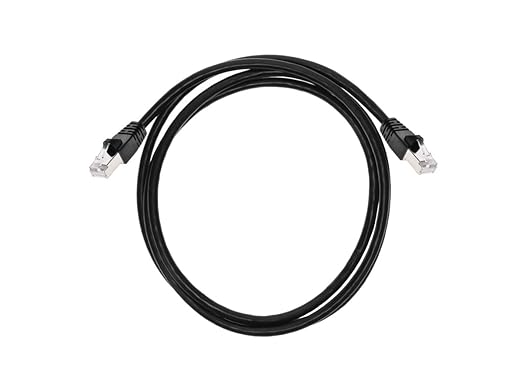 Monoprice Cat6A 5ft Black Patch Cable Double Shielded 26AWG 10G Pure Bare - Image 4
