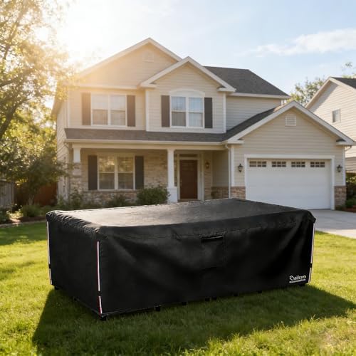 Patio Furniture Covers Waterproof, 600D Heavy Duty Patio Cover - Image 7