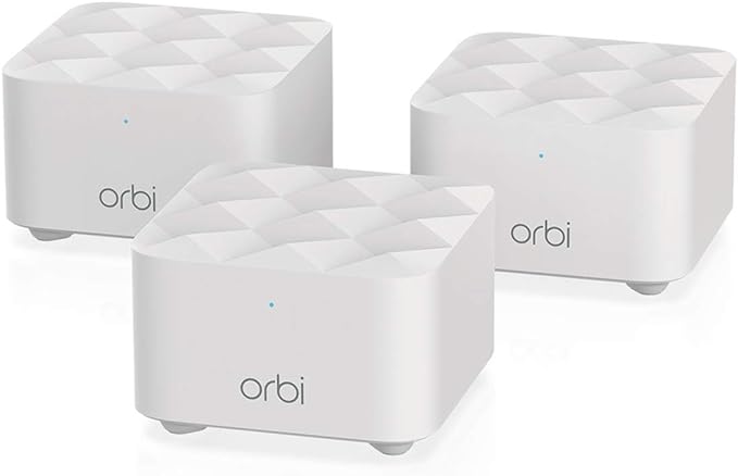 NETGEAR Orbi Whole Home Mesh WiFi System – Router Replacement Covers up to 4 by NETGEAR