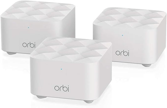 NETGEAR Orbi Whole Home Mesh WiFi System – Router Replacement Covers up to 4 by NETGEAR