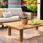 Zettum Outdoor Coffee Table Cover – Coffee Table Cover Rectangle Waterproof & - Image 7