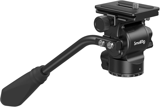 SmallRig CH10 Tripod Fluid Head, Compact Video Head by SmallRig