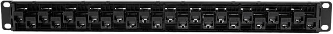 Tripp Lite 24-Port Cat5e Cat6 Feed-Through Patch Panel Offset w/Cable - Image 2