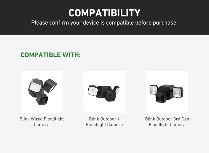 Holicfun Eave Mount for Blink Outdoor 4 Floodlight Camera and Blink Wired - Image 7