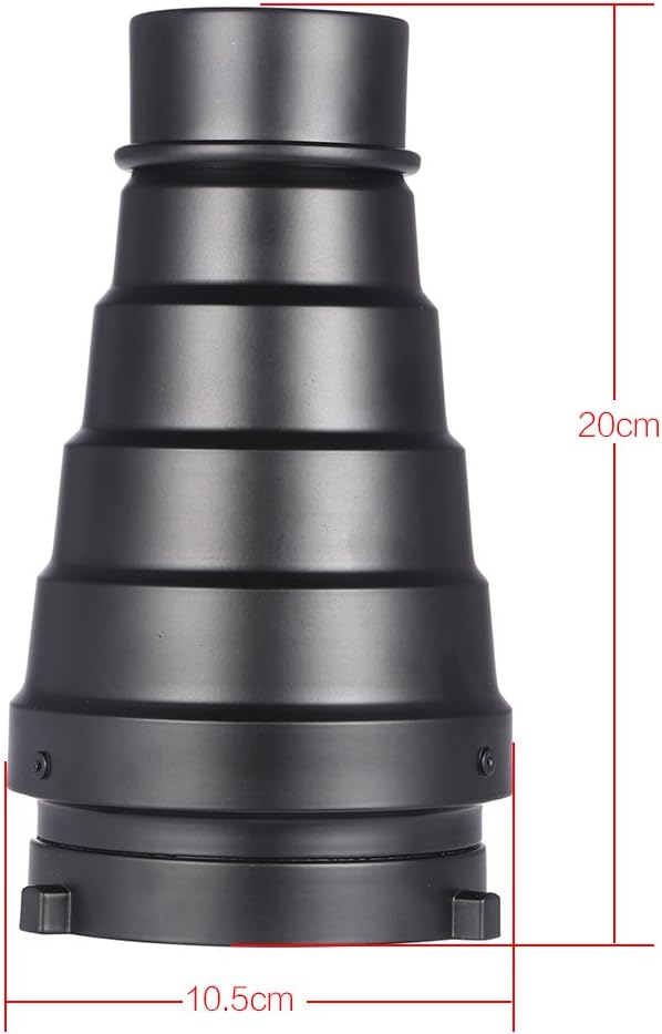 Metal Conical Studio Snoot Kit - Image 6