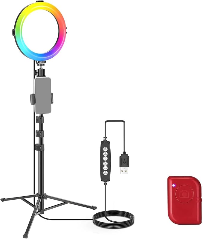 NEEWER Basics 8" RGB LED Ring Light by Neewer