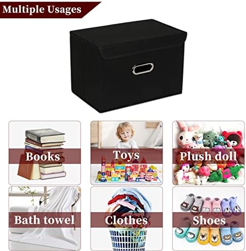 STOREONE Fabric Storage Cube Bins Foldable Organizer Container Collapsible - Image 4