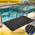Rubber Door Mat with Holes - Image 3