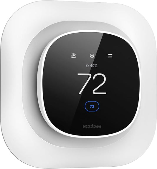 CaseBot Wall Plate for New 2025 ecobee Smart Thermostat Essential Thermostat by CaseBot