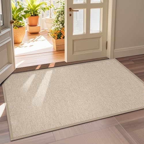 LEKEEPGO Large Door Mat 36"x59", Non Slip Washable Indoor Door Mat by LEKEEPGO