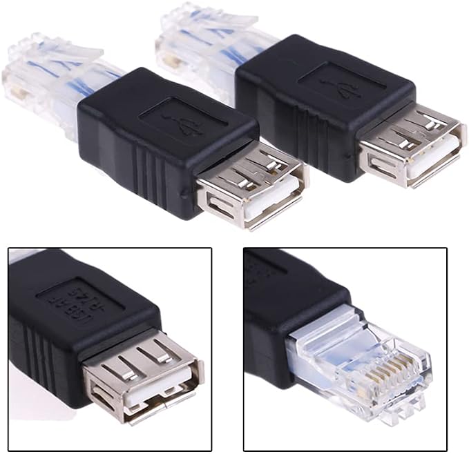 Herfair Ethernet to USB Adapter 2PCS - Image 5
