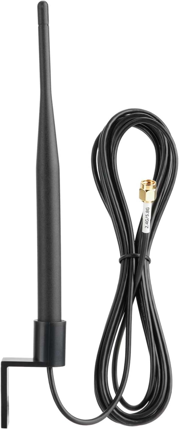 Eightwood Outdoor Dual Band WiFi Antenna 2.4GHz 5GHz 5.8GHz 5dBi RP-SMA Male - Image 2